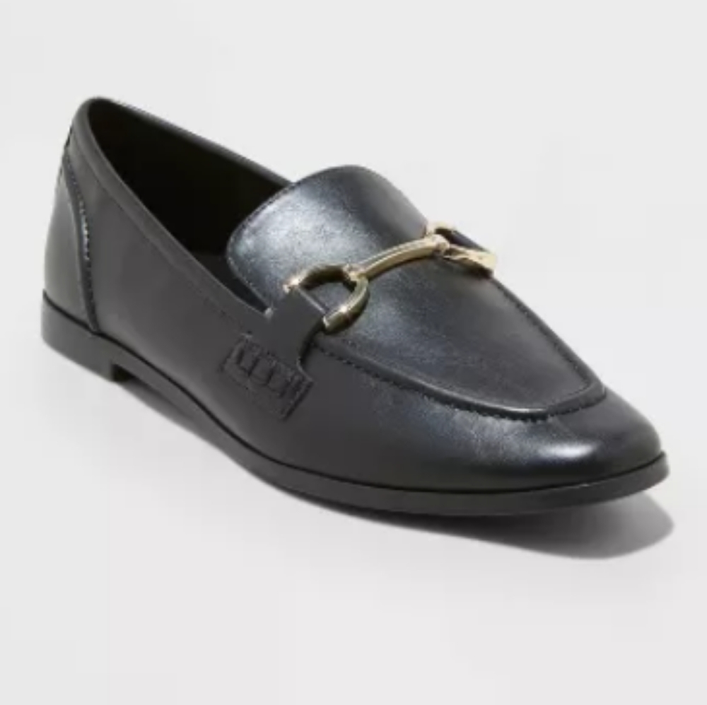 Womens "A New Day" Black Laurel Loafers